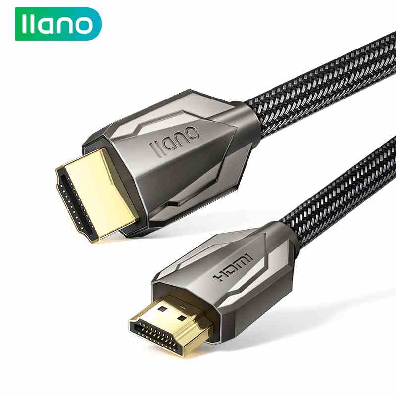 Dây cáp HDMI LLANO 2.0 HD 4K/ 60Hz tốc độ cao đầu nối hợp kim 10m dành cho PS5 máy chơi game TV Box máy tính xách tay