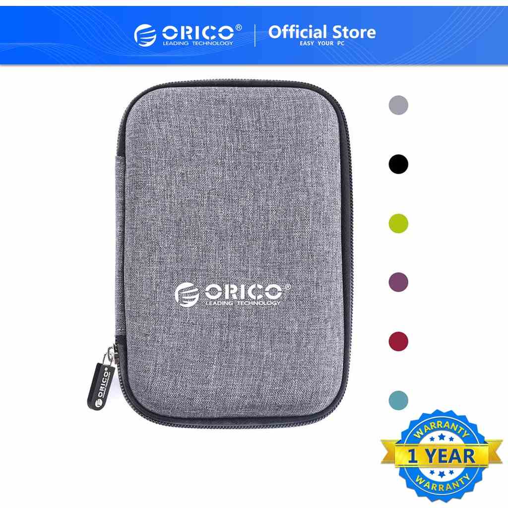 Túi Đựng Ổ Cứng Ngoài Orico 2.5 Inch Hdd/ Ssd/ Phụ Kiện Usb (Phd-25)