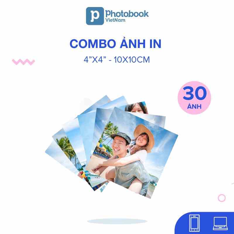 [Toàn Quốc] [E-voucher] Combo in 30 tấm ảnh 4