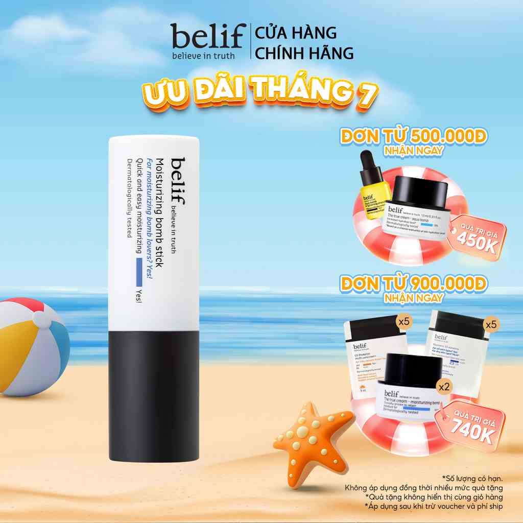 Kem dưỡng dạng thỏi đa chức năng Belif Moisturizing Stick 7g