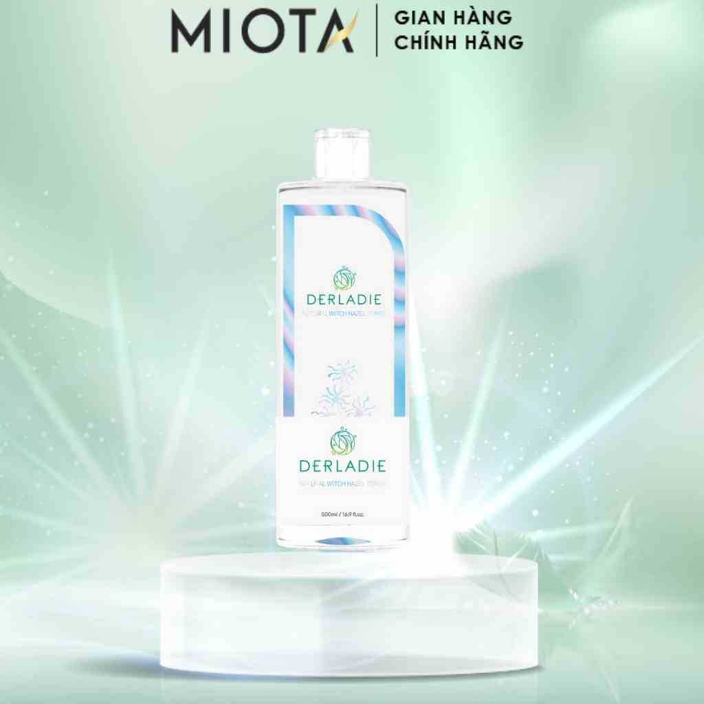 Nước Cân Bằng Da, Ngừa Mụn, Kiềm Dầu Derladie Natural Moisture Toner 500ml