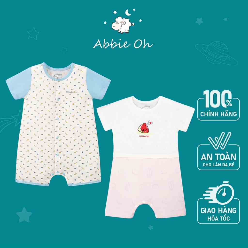 [Mã BMLTB200 giảm đến 100K đơn 499K] Bộ body cho bé ABBIEOH đồ liền thân cho bé trai và bé gái từ 0 - 18 tháng