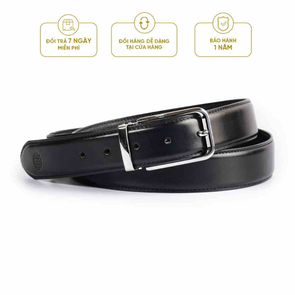 Thắt Lưng da Bò thật CLASSIC BELT - BE06 - Thương hiệu Be Classy