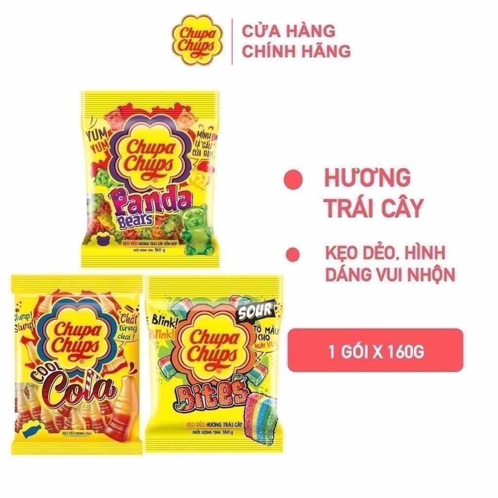 Kẹo dẻo Chupa Chups (Gói 160g)