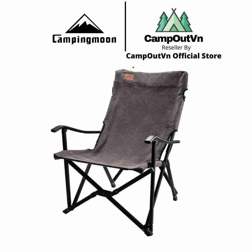 Ghế cắm trại campingmoon campoutvn cắm trại dã ngoại du lịch ghế câu cá gấp gọn A248