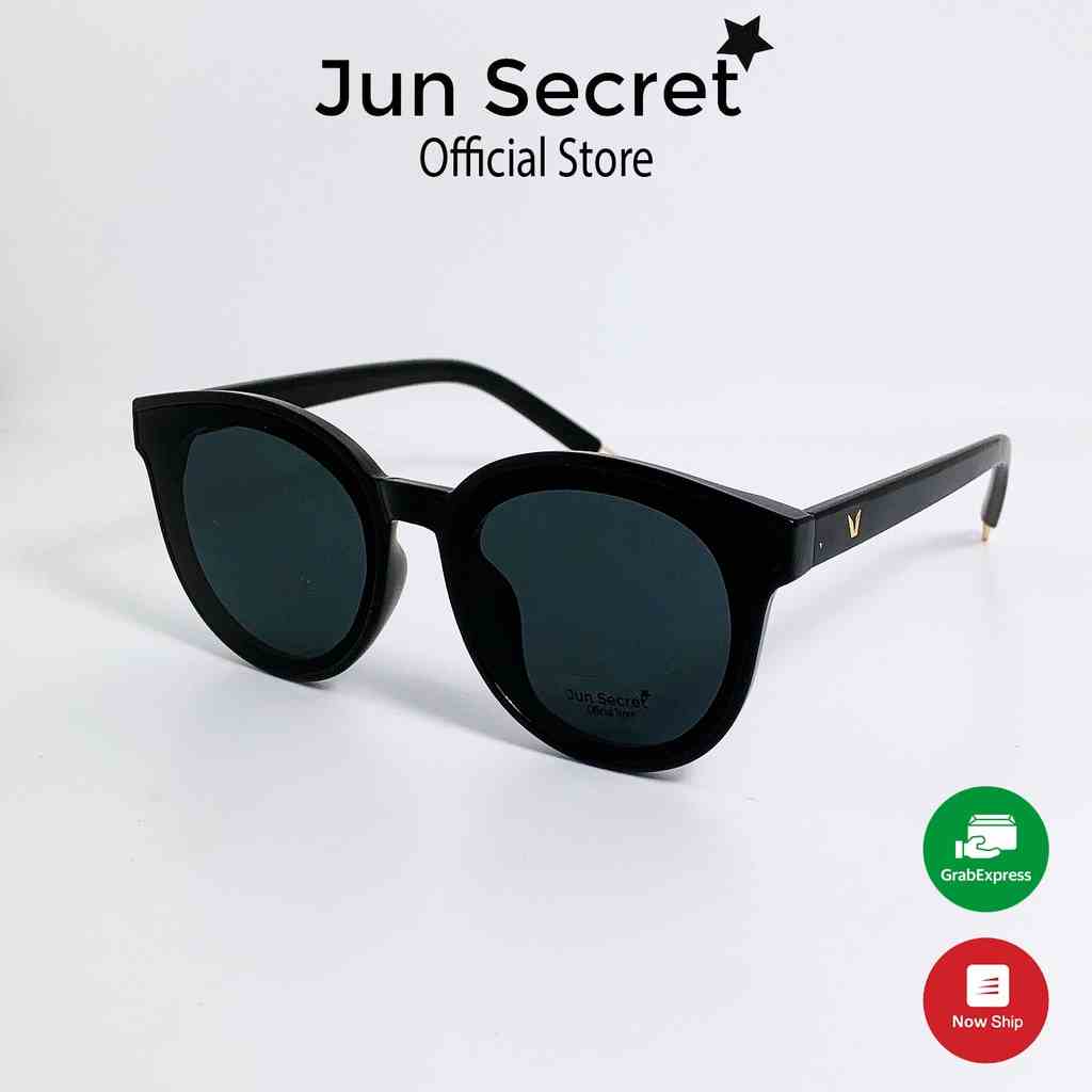 [Mã BMLTB200 giảm đến 100K đơn 499K] Kính mát nữ thời trang Jun Secret gọng nhựa ôm mặt JS30A37, tròng kính chống tia UV