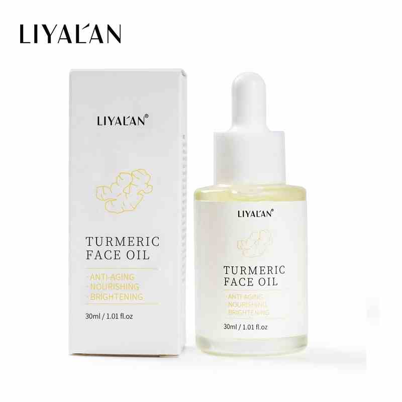 Tinh dầu LIYALAN vitamin E nghệ hữu cơ thiên nhiên chống lão hóa giảm mụn (30ml)