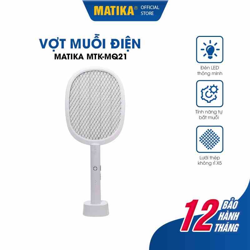 Vợt muỗi thông minh 2in1 MATIKA MTK-MQ21