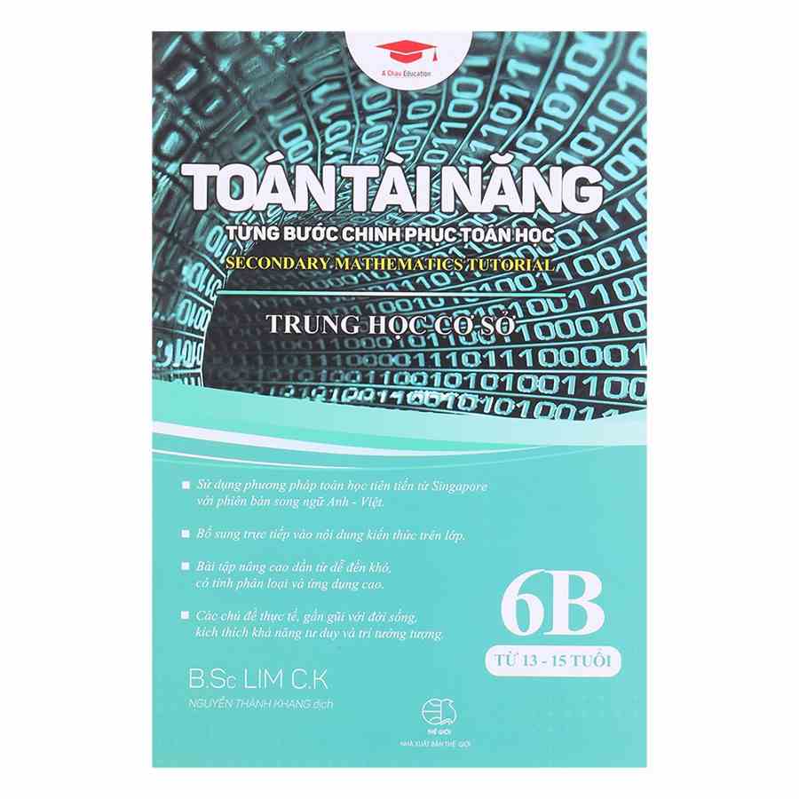 [Mã BMLTA35 giảm đến 35K đơn 99K] Sách: Toán Tài Năng 6B - Toán Song Ngữ Singapore (11-15 tuổi)