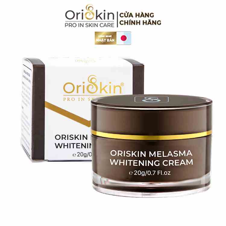 Kem Nám Tàn Nhang Oriskin Melasma & Whitening Cream Làm Mờ Nám Tàn Nhang Lâu Năm, 20g