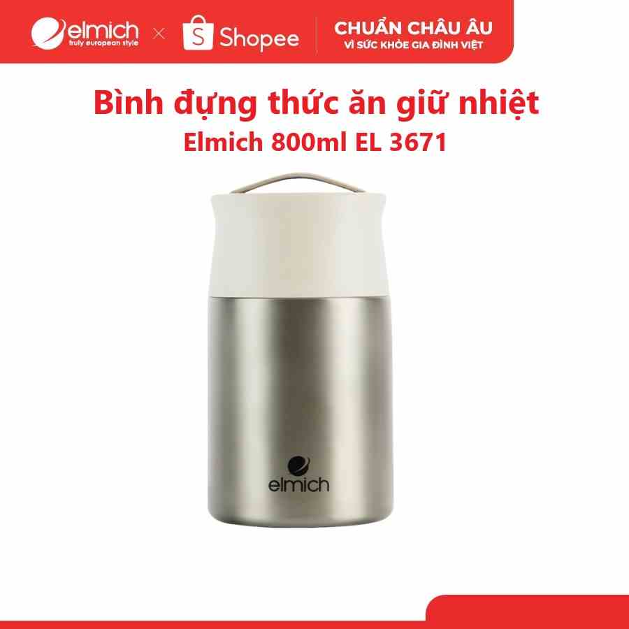 [LIFEMCMBP4 -12% đơn 250K] Bình đựng thức ăn giữ nhiệt ELMICH 800ml EL3671