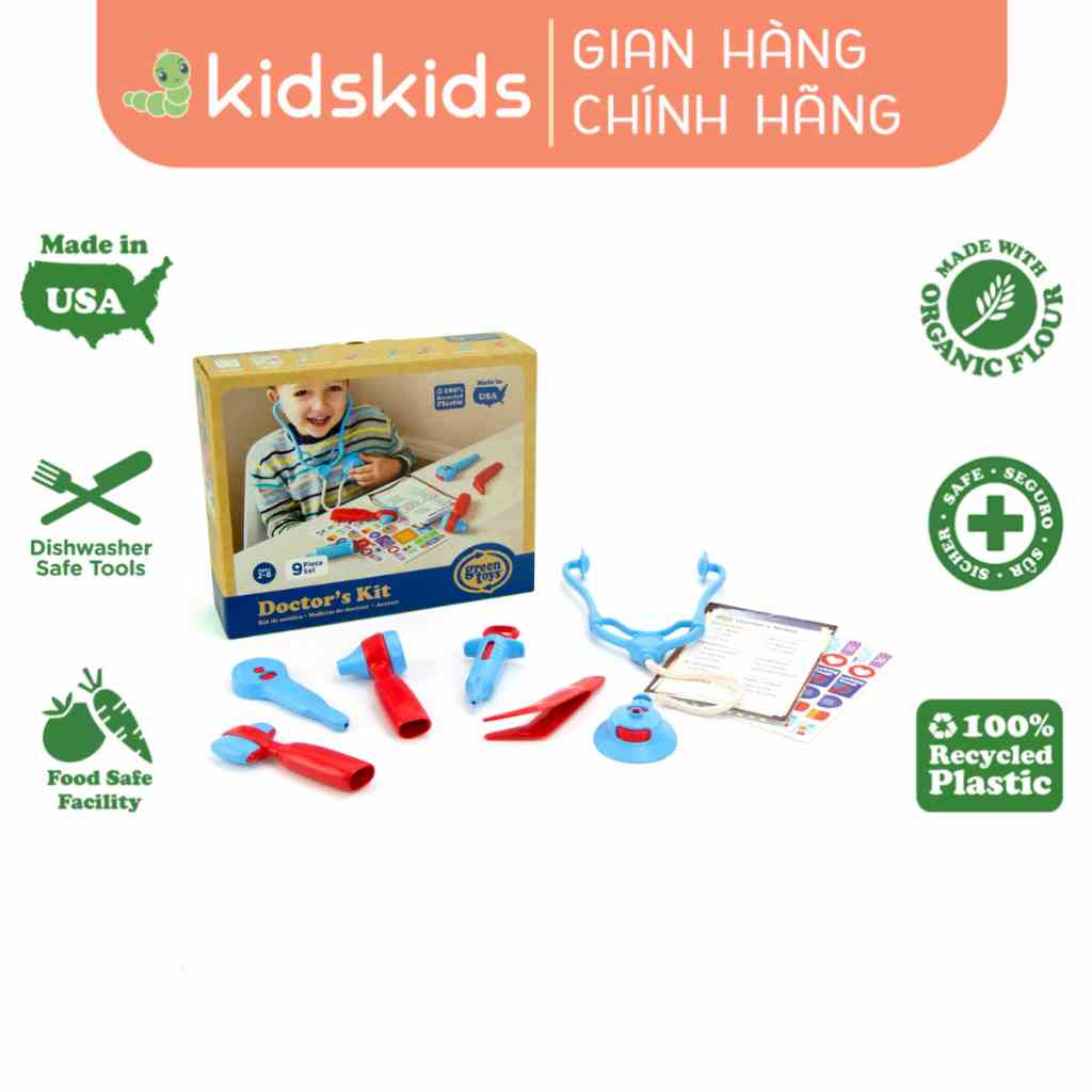 Bộ Đồ Chơi Đóng Vai Bác Sỹ Green Toys Cho Bé Từ 2 Tuổi