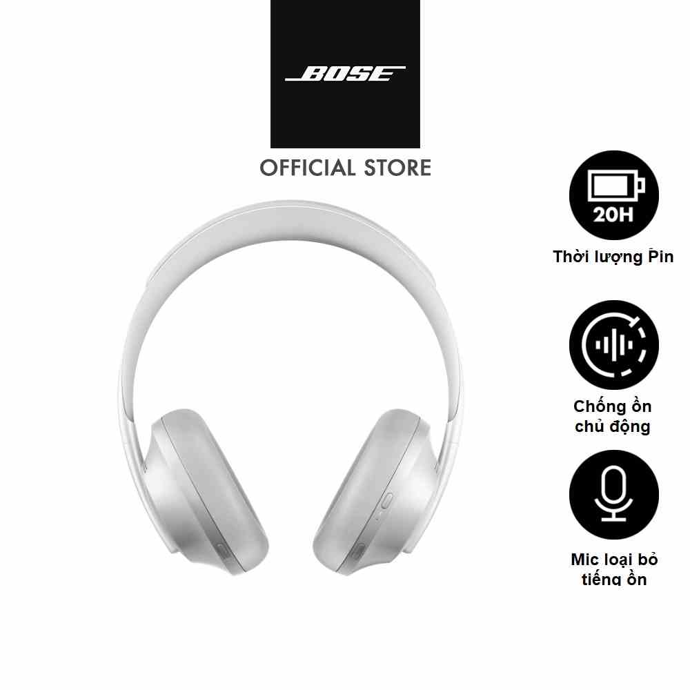 Tai nghe Bluetooth Khử Ồn Bose Headphones 700 [CHÍNH HÃNG] Âm Thanh Sống Động| PIN 20h