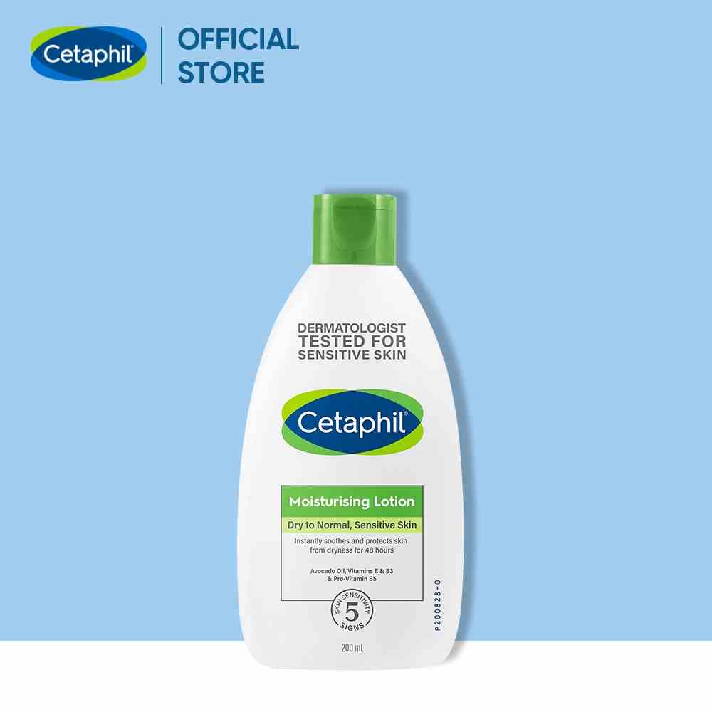 Sữa dưỡng ẩm dịu lành cho da nhạy cảm CETAPHIL MOISTURIZING LOTION 200 ML