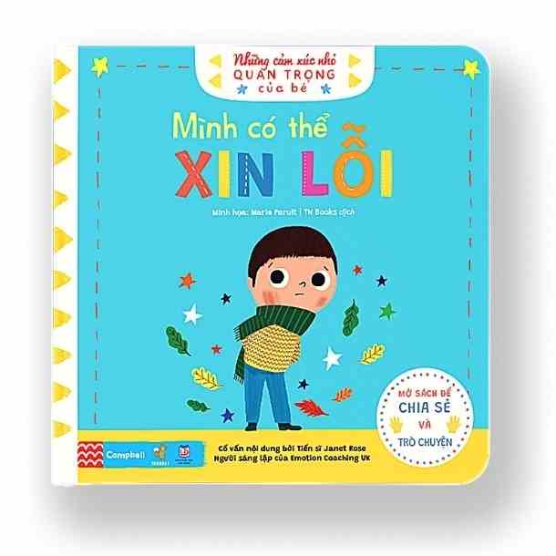 [Mã BMLTB35 giảm đến 35K đơn 99K] Sách - Những cảm xúc nhỏ quan trọng của bé – Mình có thể xin lỗi (0-6 tuổi)