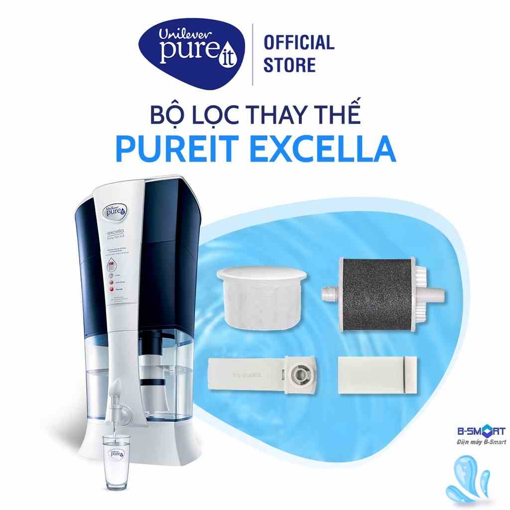 Bộ lọc thay thế unilever Pureit Excella 9L