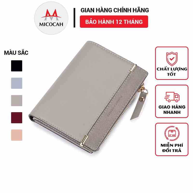 Ví Nữ Mini Cầm Tay TAILIAN Nhỏ Gọn Phối Da Lộn Thời Trang Nhiều Ngăn Giá Rẻ TL01 - Micocah Mall