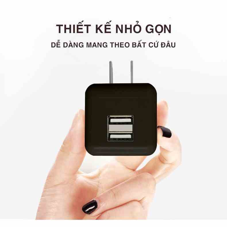 [Mã BMLTB35 giảm đến 35K đơn 99K] [BAGI] Củ sạc 2 cổng USB Bagi cao cấp 2.4A max CE-M25 - Hàng chính hãng bảo hành 1 năm