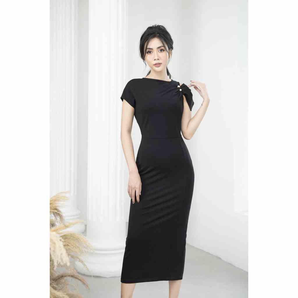 [Mã BMLTB200 giảm đến 100K đơn 499K] Váy đầm nữ thiết kế ôm body dáng dài Gemmi fashion, DK8463