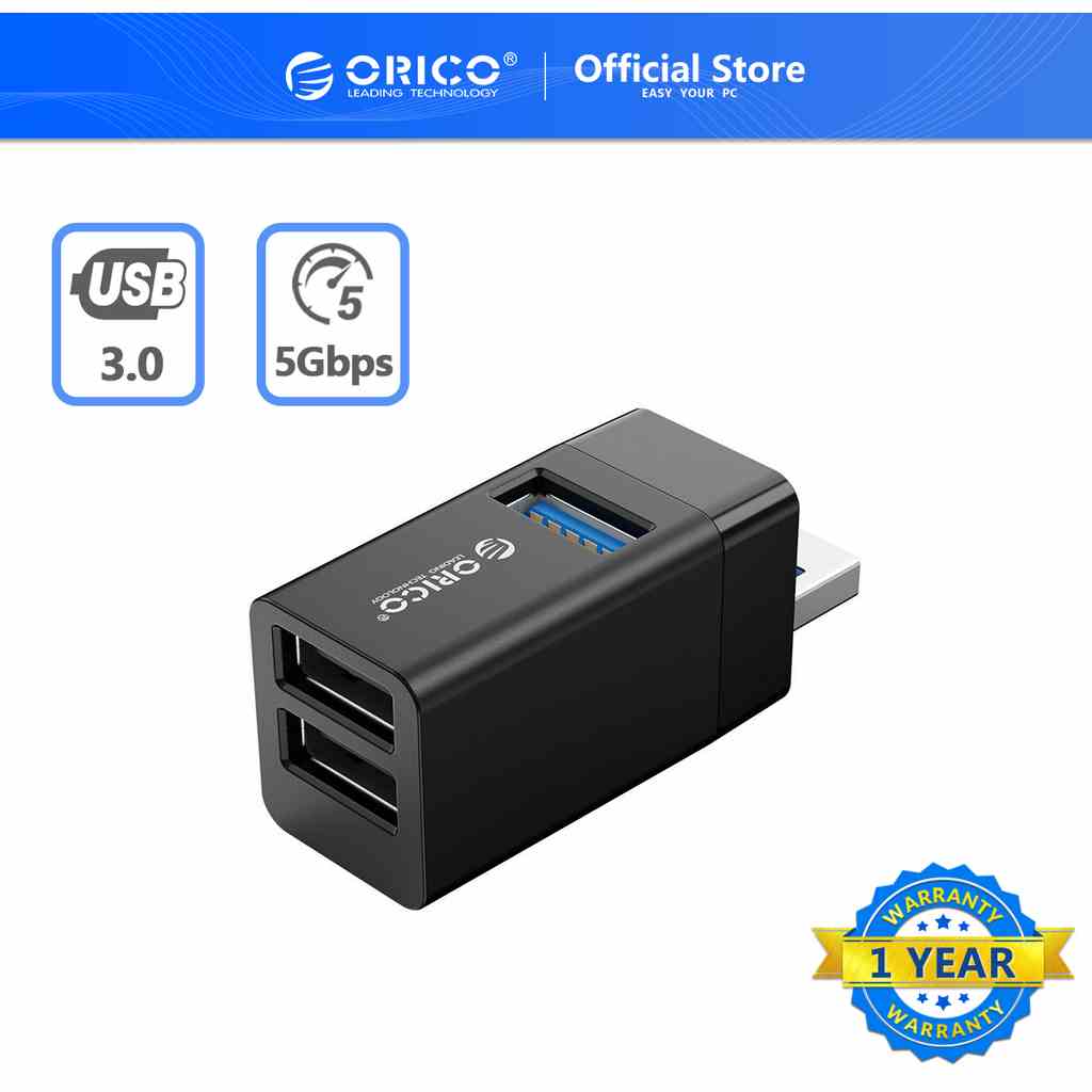 Bộ Chia 3 Trong 1 USB 3.0 ORICO Cho Laptop MINI-U32