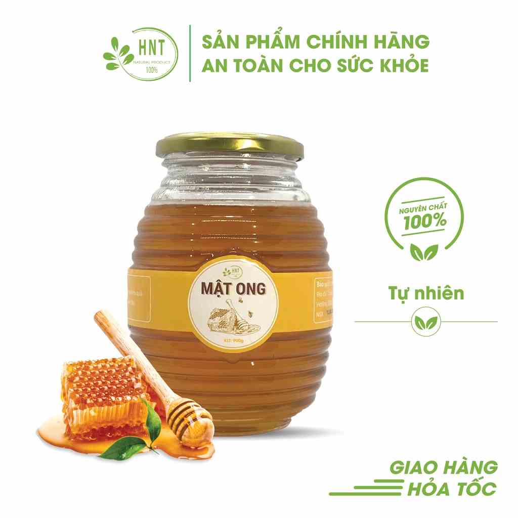 Mật ong rừng nhãn nguyên chất, tự nhiên không pha HNT NATURAL PRODUCT MO900G