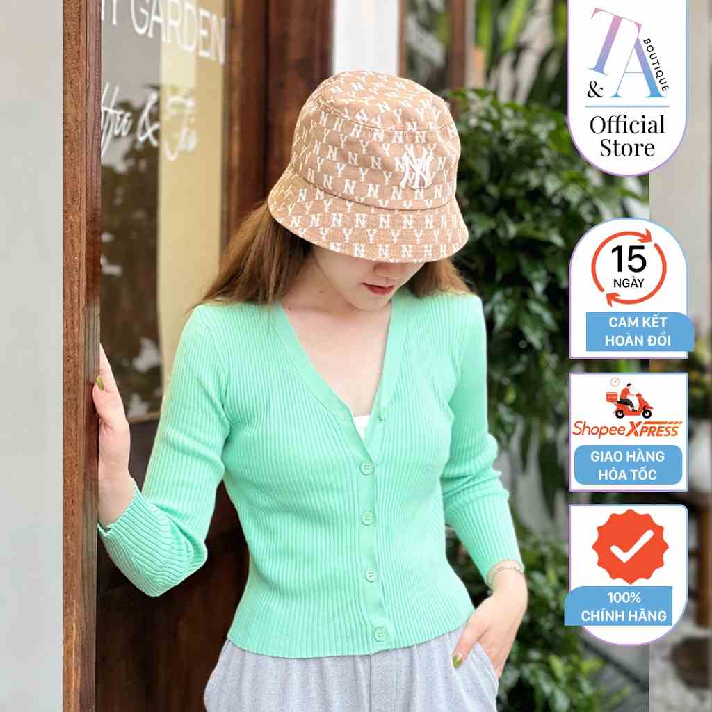 Áo cardigan len nữ gân mỏng mùa thu nhiều màu sang trọng, nhẹ nhàng Chidu - TA045