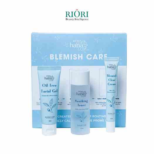 Combo Dưỡng Da Ngừa Mụn Giảm Thâm RIORI BLEMISH CARE