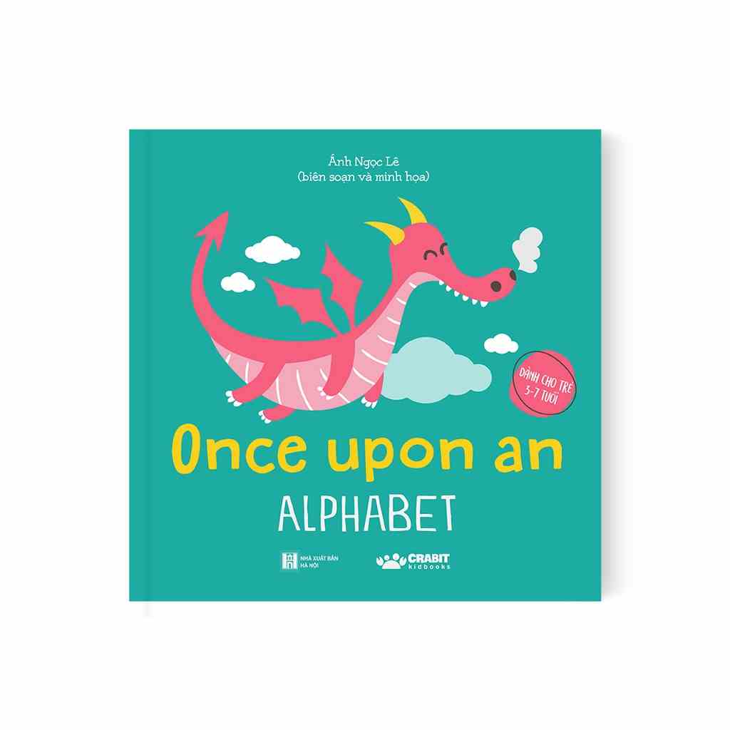 [Mã BMLTA35 giảm đến 35K đơn 99K] Sách - Once upon an Alphabet - Bảng chữ cái tiếng Anh cho trẻ - Crabit Kidbooks