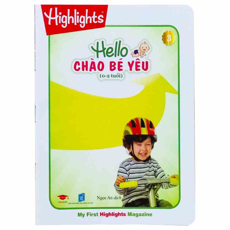 [Mã BMLTA35 giảm đến 35K đơn 99K] Sách - Cuốn Tạp chí Hello – Chào bé yêu 3 ( 0-2 tuổi)