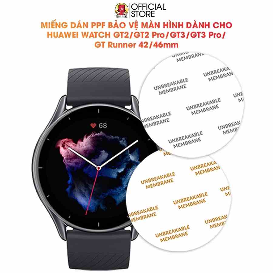 Miếng Dán Màn Hình Mặt Trước PPF Dành Cho Huawei Watch GT2 / GT 2 Pro / GT2 GT3 GT 3 Pro Runner 42 46 mm Handtown