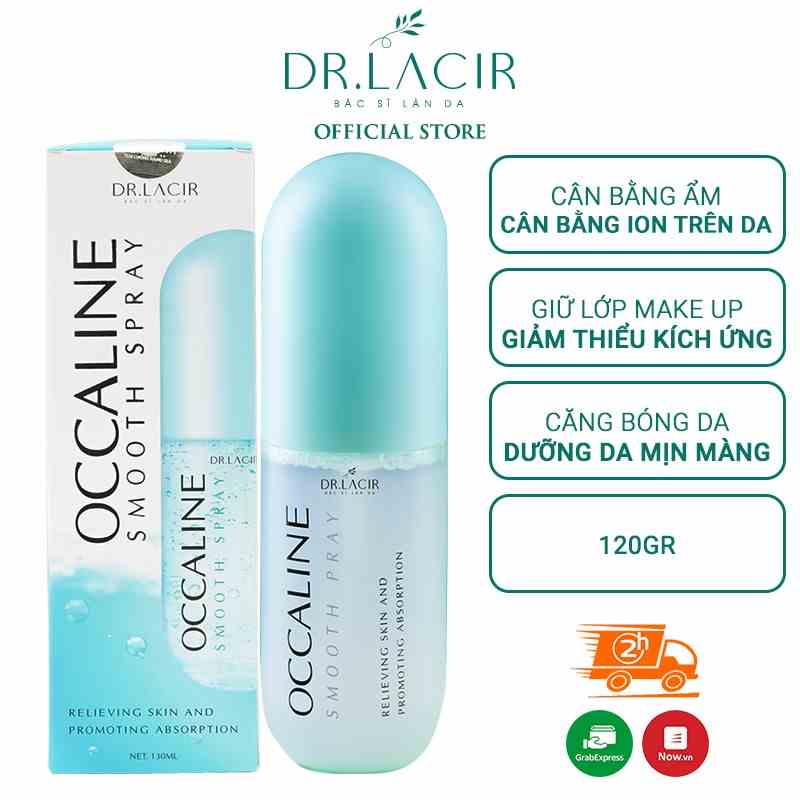 [Mã BMLTB200 giảm đến 100K đơn 499K] Xịt dưỡng căng bóng tế bào gốc occaline smooth spray DR.LACIR - 100ml DR41