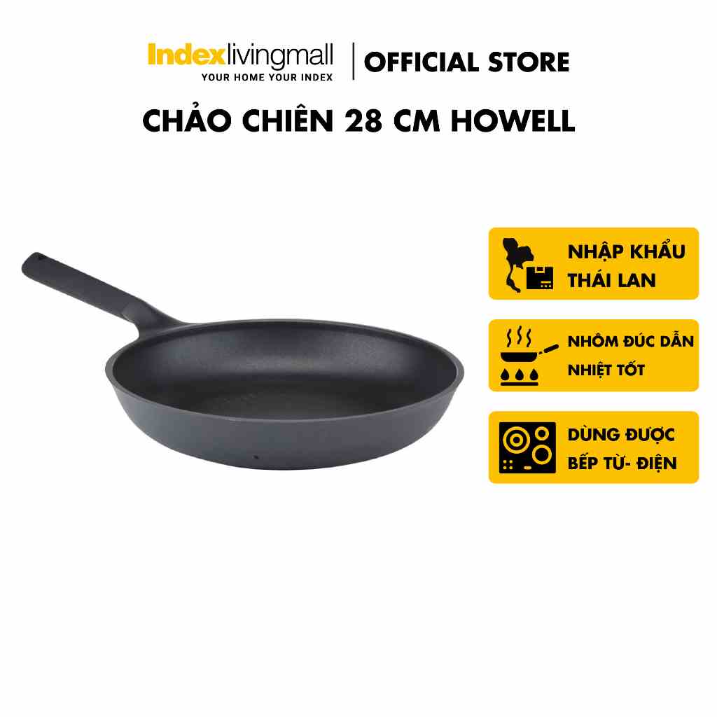 [Mã BMLTA35 giảm đến 35K đơn 99K] Chảo Chiên 28cm HOWELL Index Living Mall