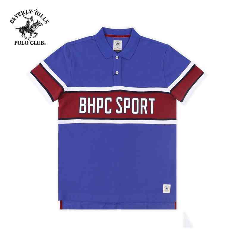 [Mã BMLTB35 giảm đến 35K đơn 99K] Beverly Hills Polo Club - Áo polo Ngắn tay Nam Regularfit Xanh BLU- BHPC PMRSS20TL098