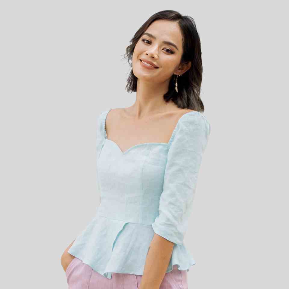 [Mã BMLTA35 giảm đến 35K đơn 99K] Áo Linen Nữ màu Xanh Lá Pride F2 Fashion & Freedom