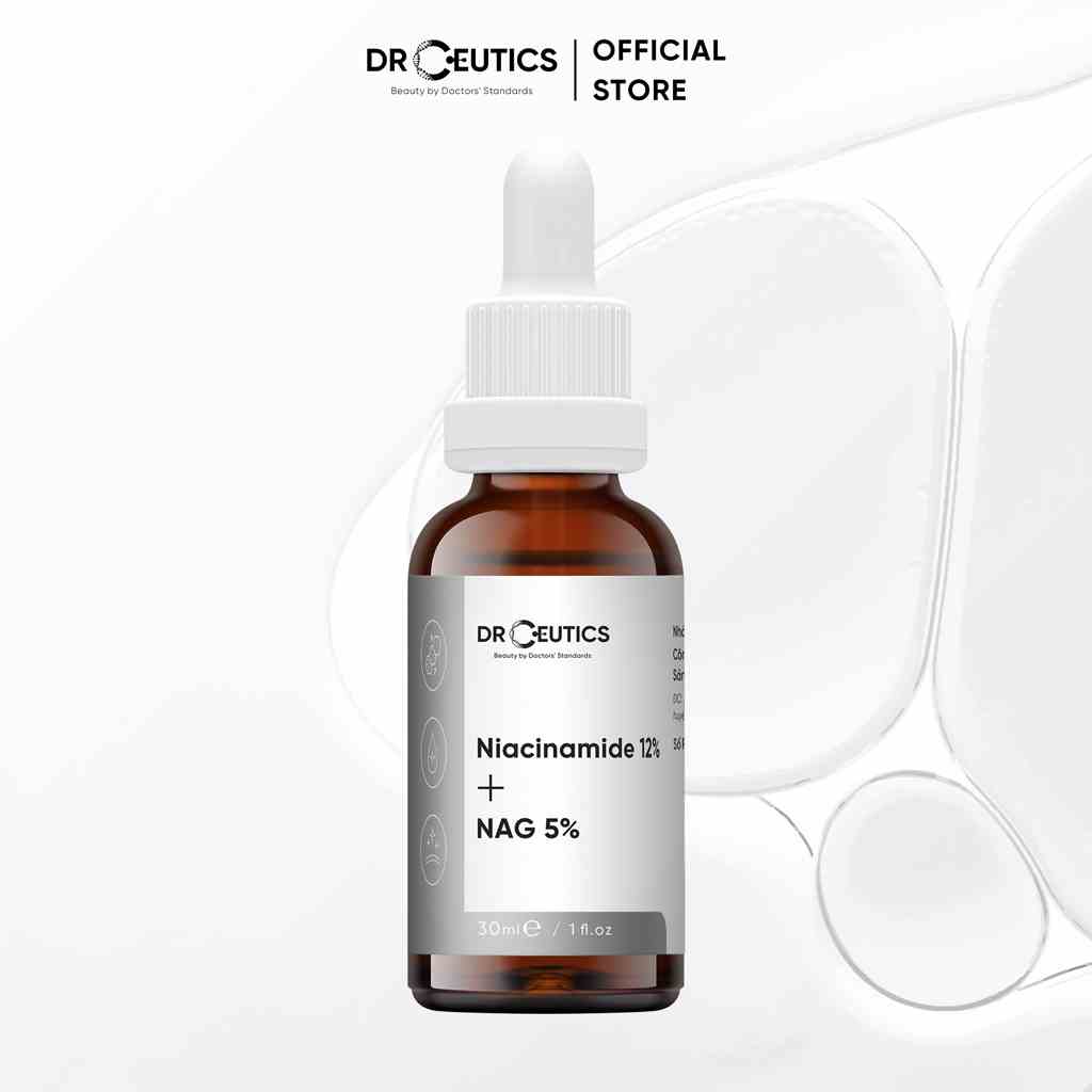 DRCEUTICS Serum Niacinamide 12% DrCeutics Giảm Thâm Sáng Da Kiềm Dầu (30ml 100ml)