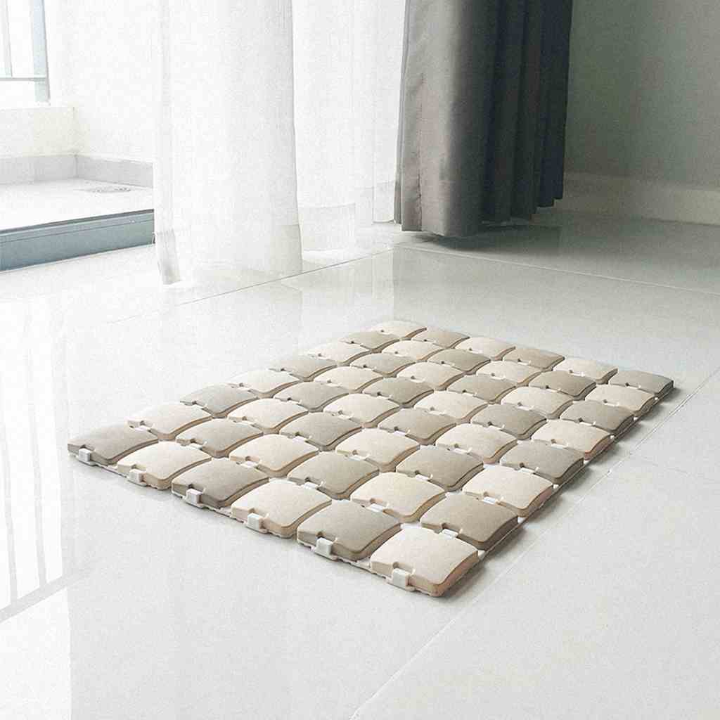 Thảm Đá Siêu Thấm ARIZE Bandiz Diatomite Foot Mat 440x320x13 mm [Tặng Kèm Đá Thay Thế]