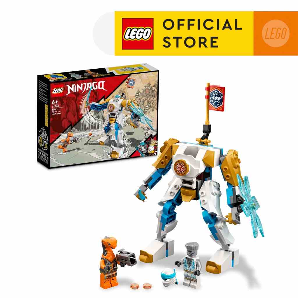 [Mã LIFEMC06CBAU giảm 50k đơn 350k] LEGO Ninjago 71761 Chiến giáp dũng mãnh của Zane (95 chi tiết)