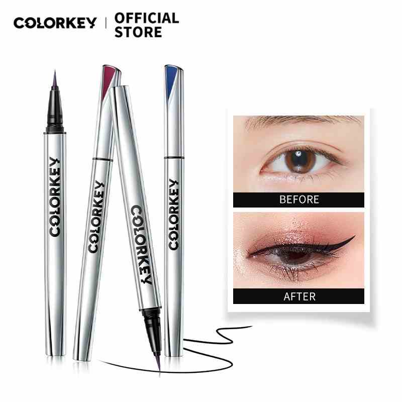 【COLORKEY】Bút kẻ mắt Colorkey dạng lỏng lâu trôi không thấm nước 0.5g