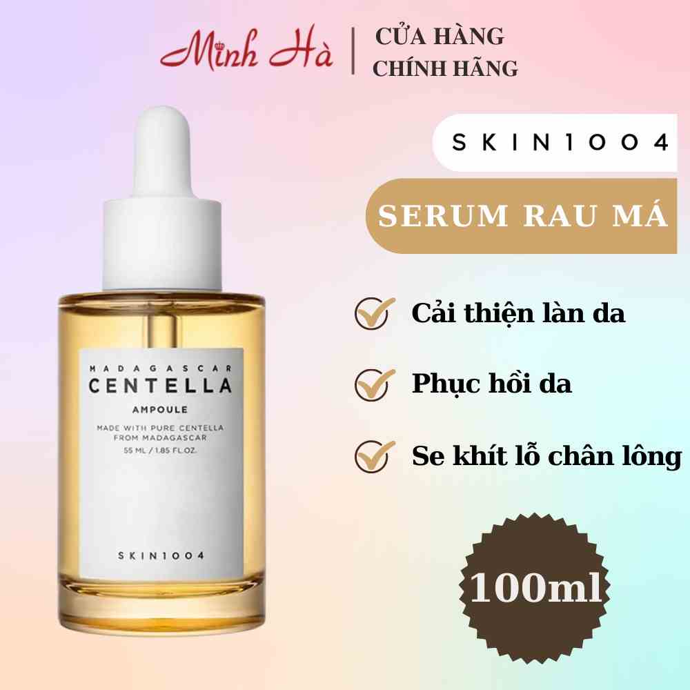 Serum rau má Skin1004 Madagascar Centella Asiatica Ampoule 100 ml giảm mụn phục hồi da