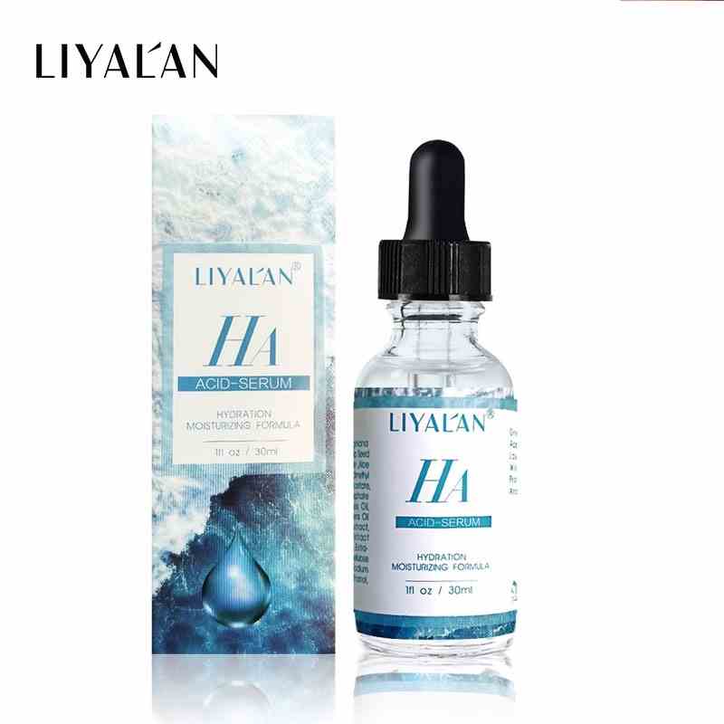 Serum dưỡng ẩm da LIYALAN Hyaluronic Acid HA ngăn ngừa nếp nhăn chăm sóc làn da 30ml