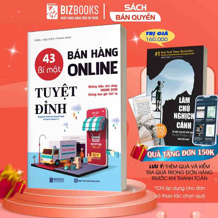 43 Bí Mật Bán Hàng Online Tuyệt Đỉnh: Những Điều Chủ Shop Nghìn Đơn Không Bao Giờ Tiết Lộ - Sách Hay Về Kinh Doanh