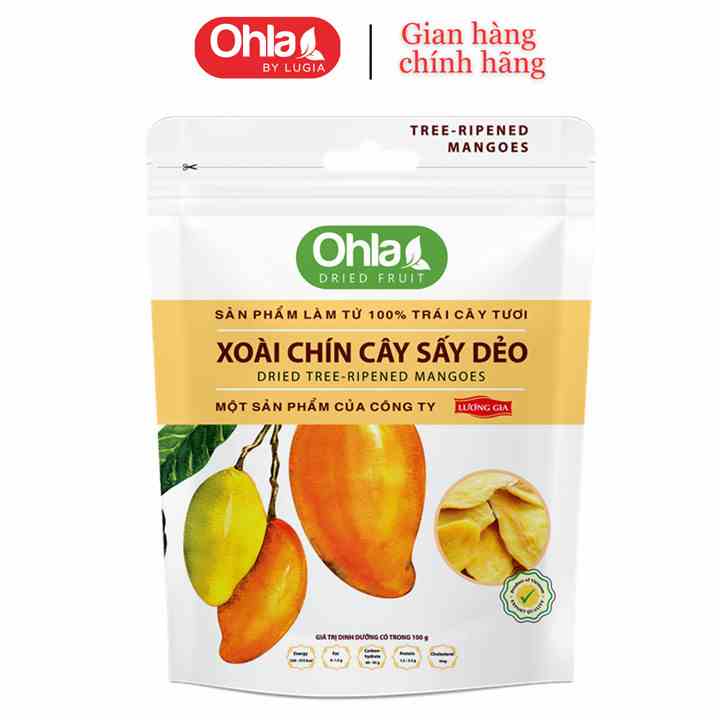 Xoài chín cây sấy dẻo Ohla 500g