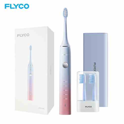 Bàn Chải Sóng Âm Điện Flyco FT7105VN Kháng Nước 5 Chế Độ Làm Sạch Chuẩn Nha Khoa - Hàng Chính Hãng