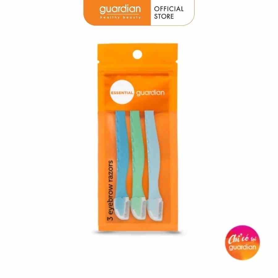 Dao Cạo Chân Mày Guardian Eyebrow Razors 3 Cái