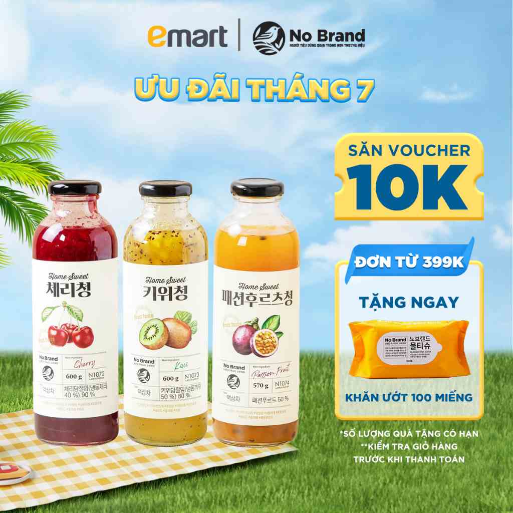 Trà Trái Cây Dầm Home Sweet No Brand 600g - Emart VN