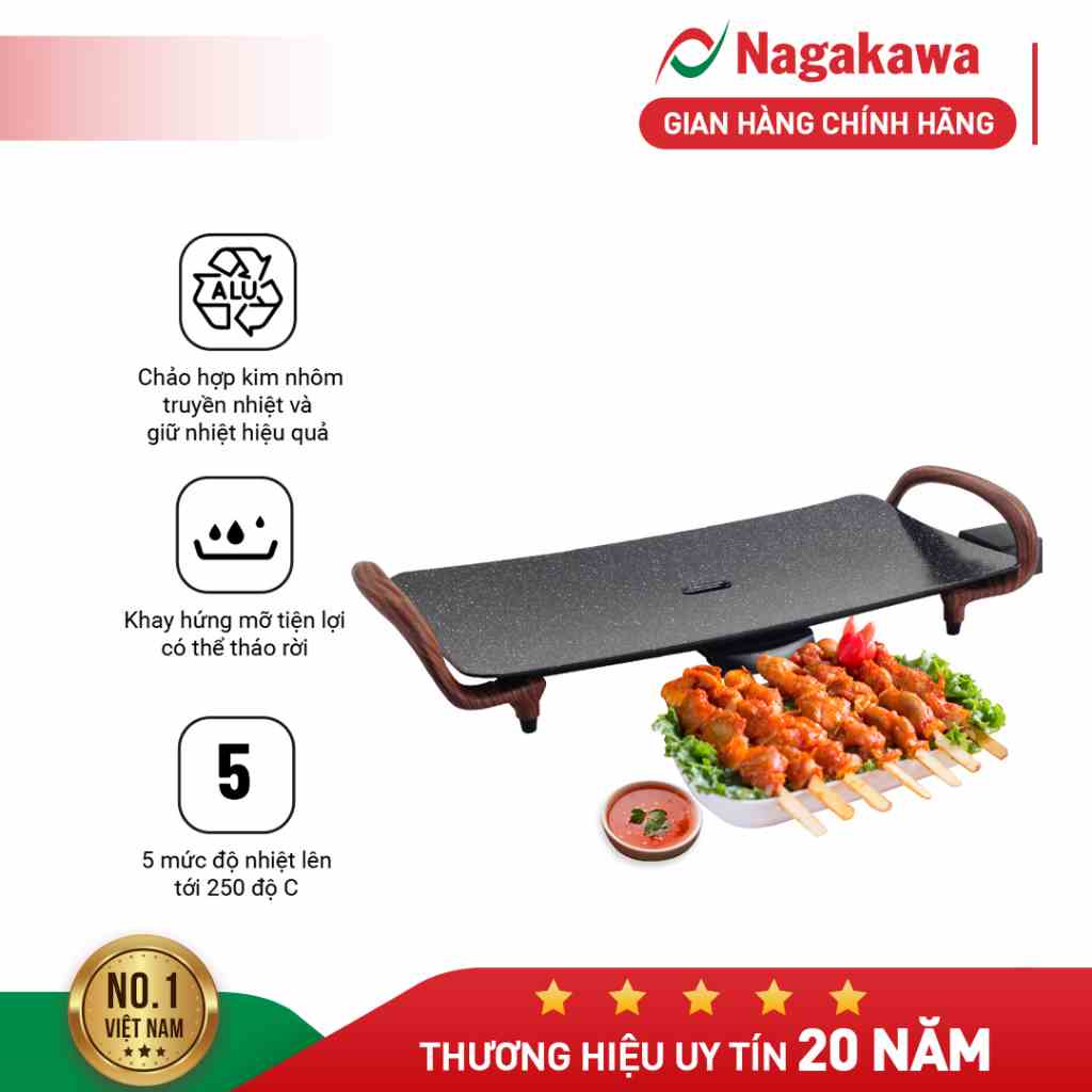 Bếp nướng điện Nagakawa NAG3103