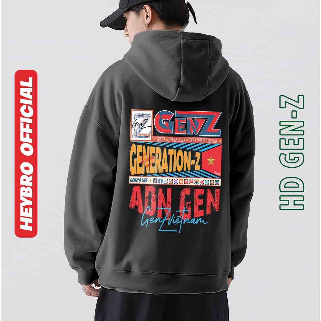 [Mã BMLTB35 giảm đến 35K đơn 99K] Áo hoodie HEYBRO / Hoodie Unisex Nam Nữ HD15