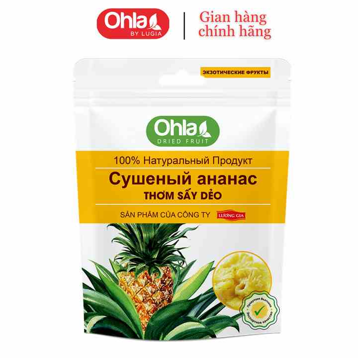 Thơm sấy dẻo Ohla 500gr