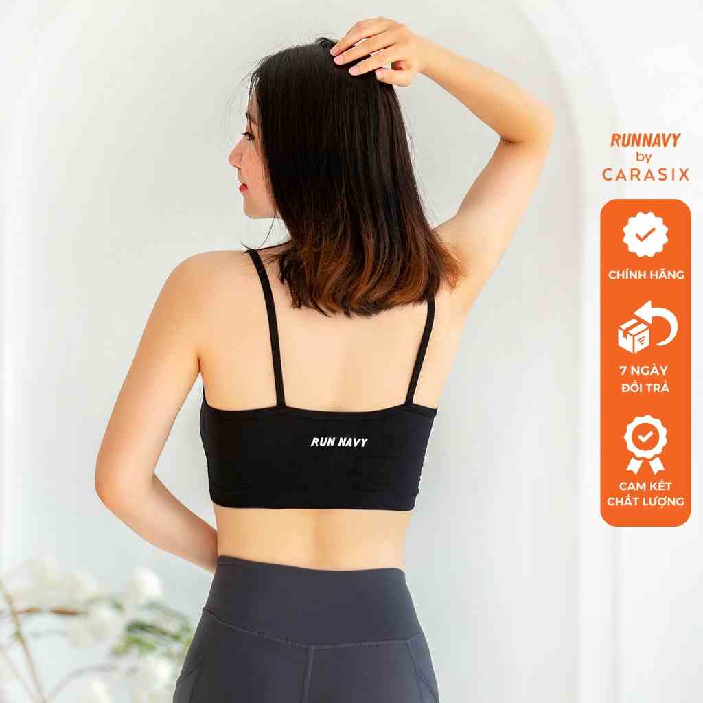 Áo bra nữ tập  gym yoga Runnavy by Carasix WBR57, bra chất vải khô thoáng thấm hút tốt, có đệm ngực đi kèm