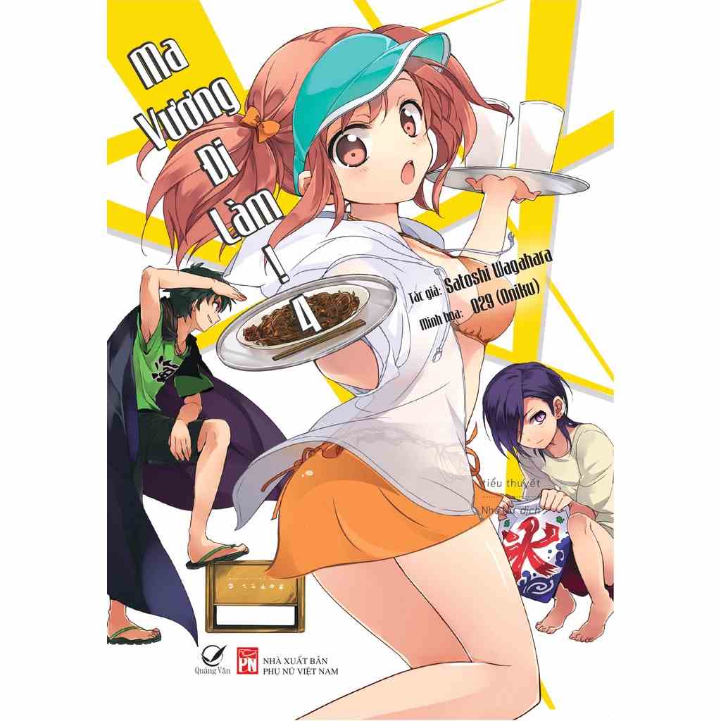 [Mã BMLTA35 giảm đến 35K đơn 99K] Sách light novel Ma Vương đi làm tập 4